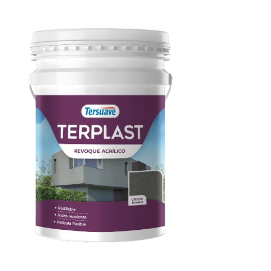 Terplast Revoque Acrílico Blanco Mate