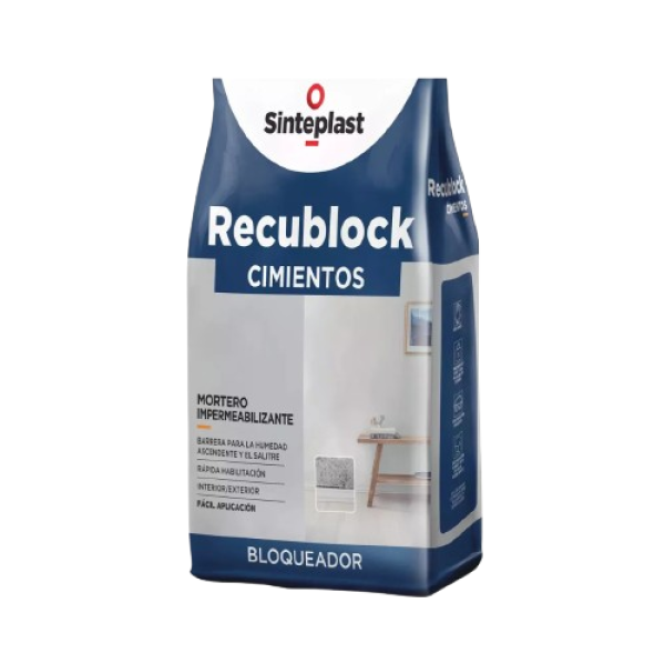 Recublock Cimientos Bolsa